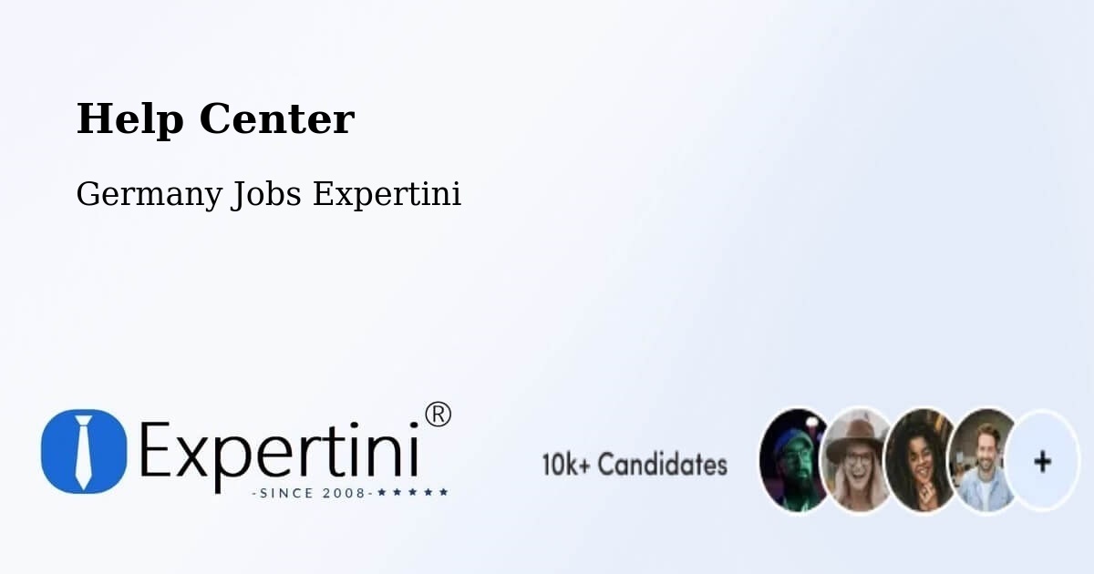 Help Center – Glückstadt - Germany Jobs Expertini
